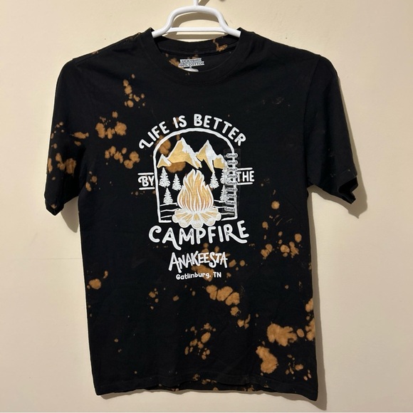 LuckyBird T-Shirt Top Shirt Women’s Small Animal Print Casual Gatlinburg TN NWT - Picture 2 of 10